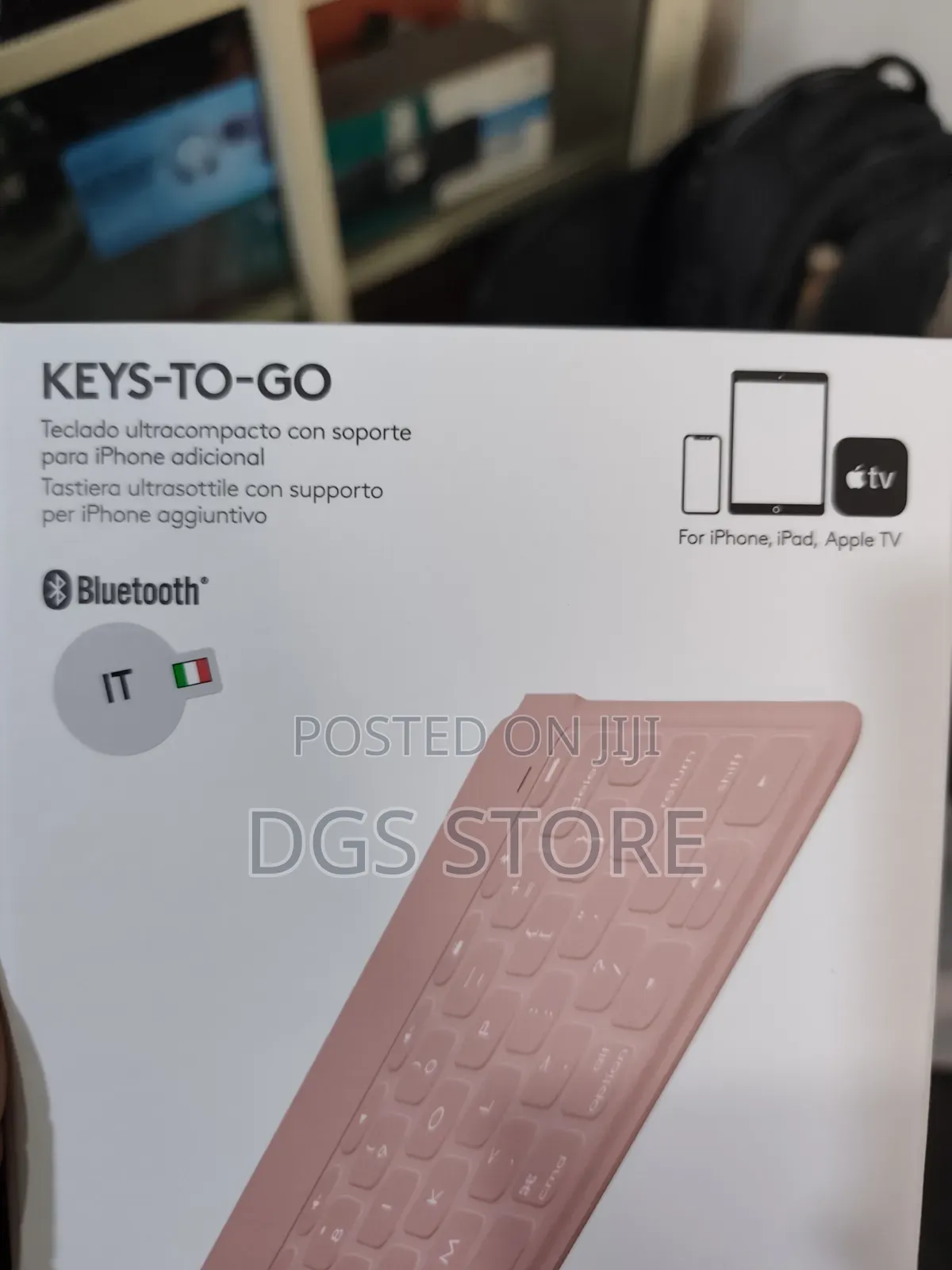 Logitech Key to Go Bluetooth for iPhone, iPad,Apple TV