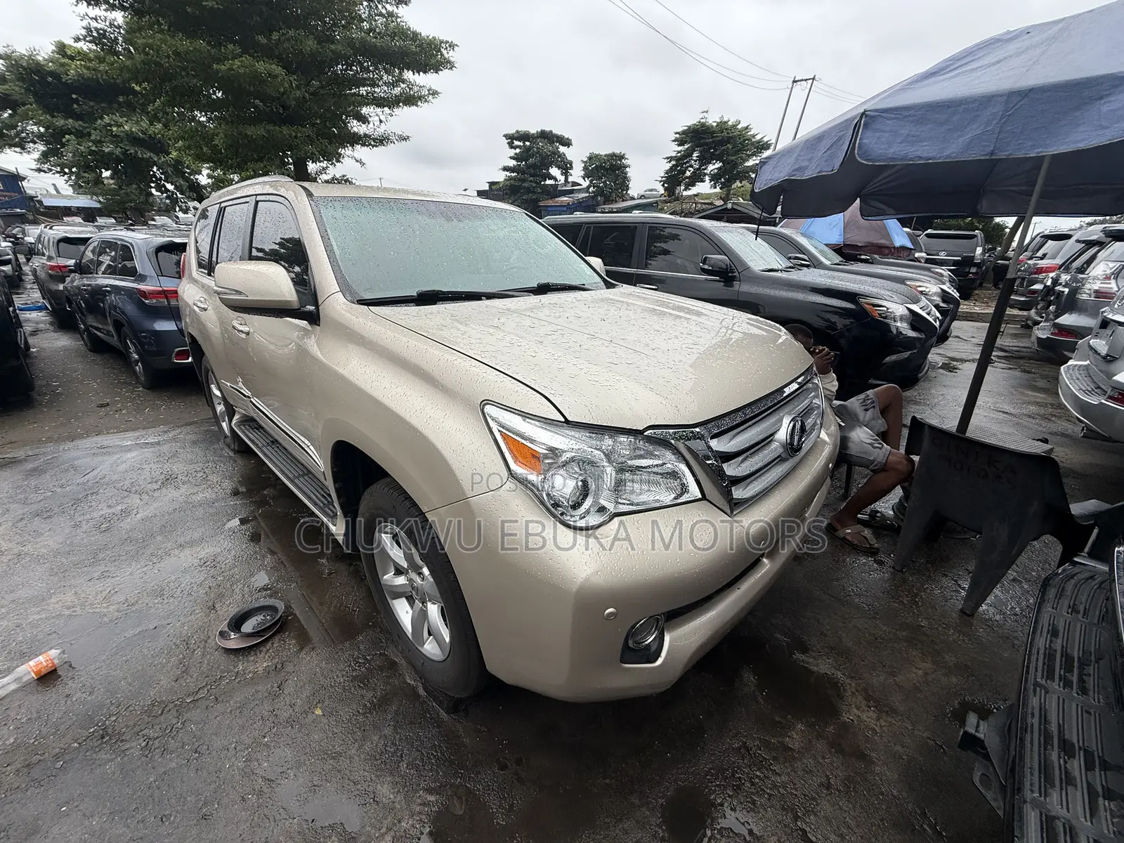 Lexus GX 460 2012 Gold