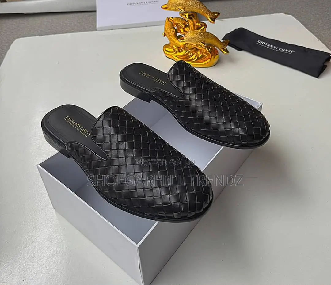 Leather Half Mule Shoes | Modern Comfort Elegant Style