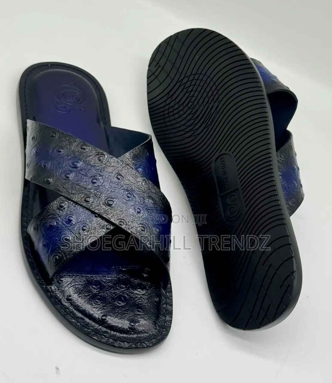 Covered Crisscross Palm Slippers | Available in 3 Colourways