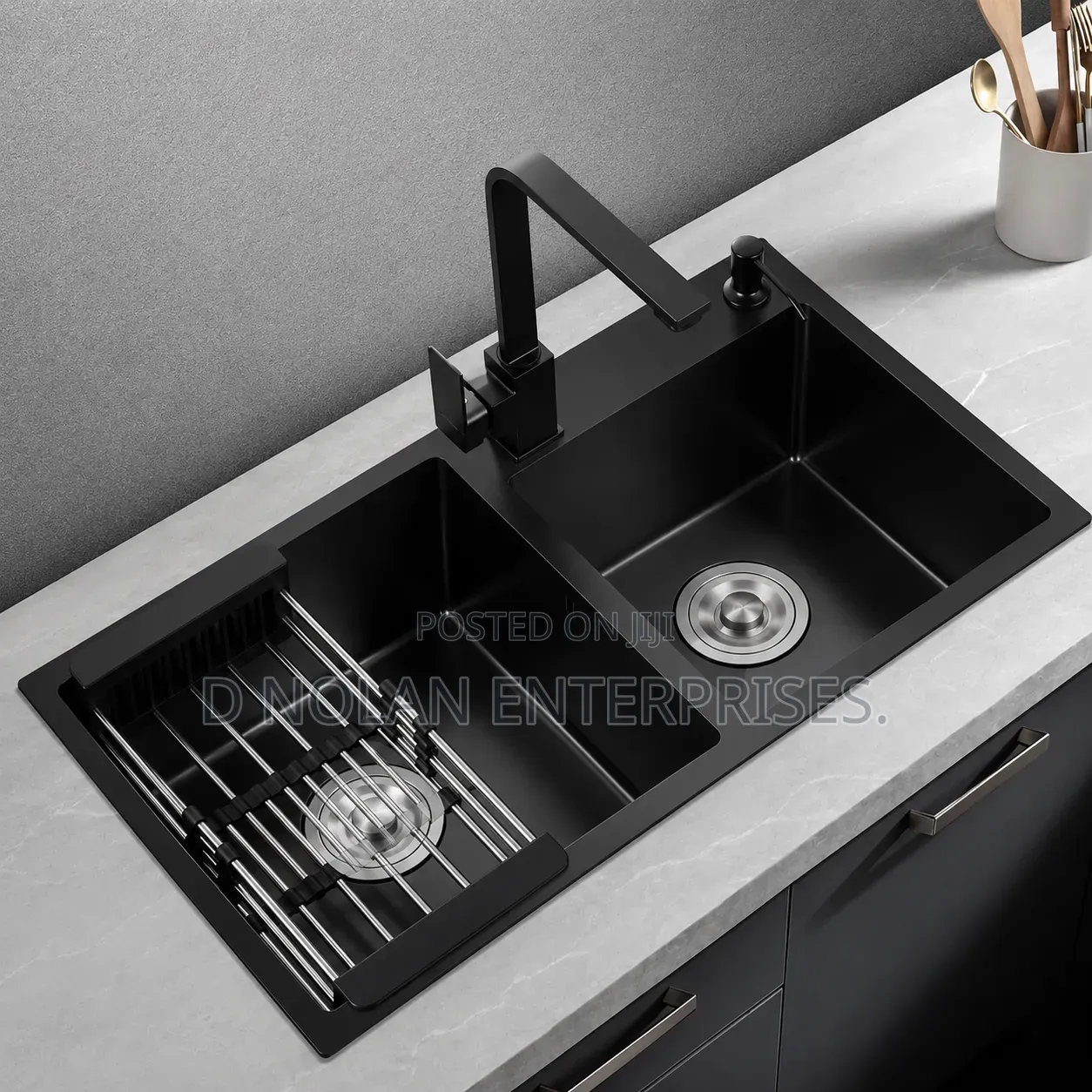 Premium Quality Black Kitchen Sink