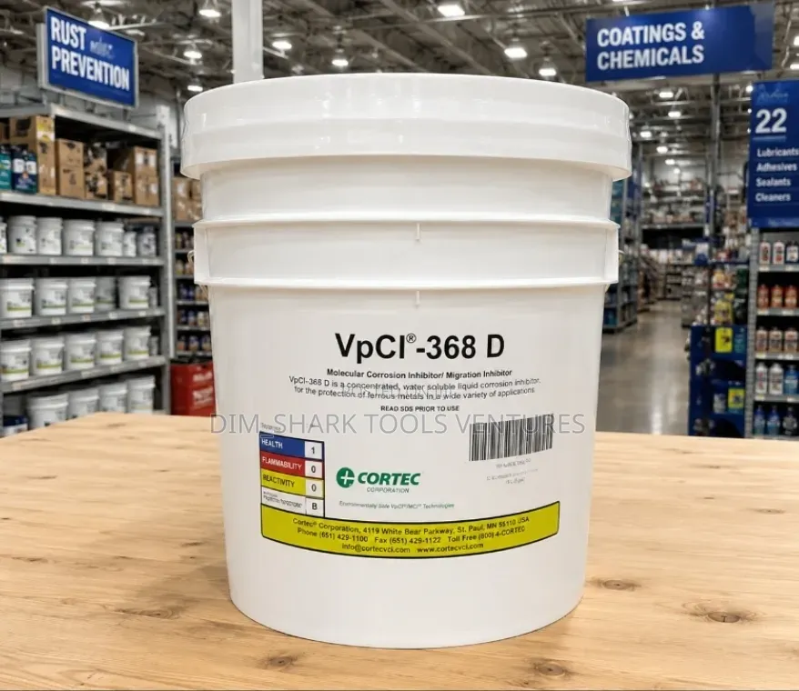 Cortec VpCI-368D, a Solvent-Based, Temporary Rust-Preventative Coating