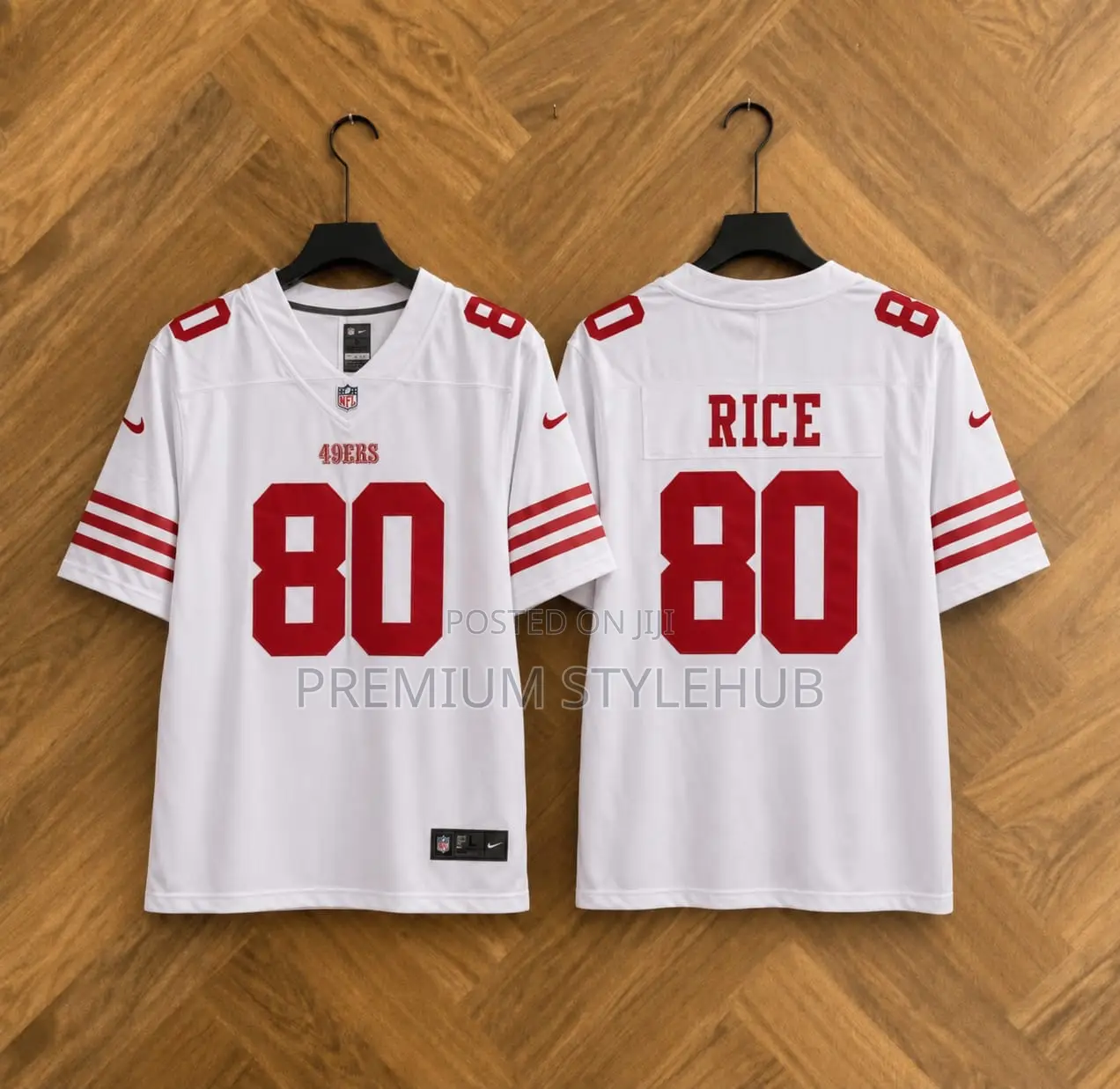 White NFL Baseball Jersey