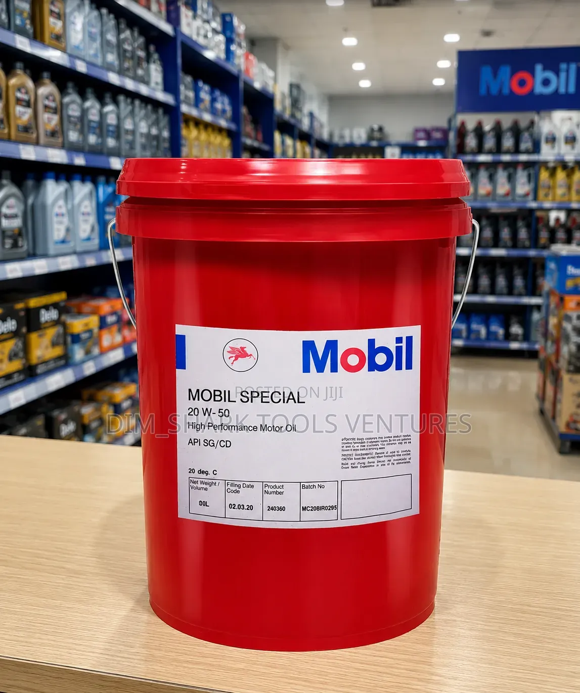 20L Mobil Special 20w-50 High Performance Motor Oil