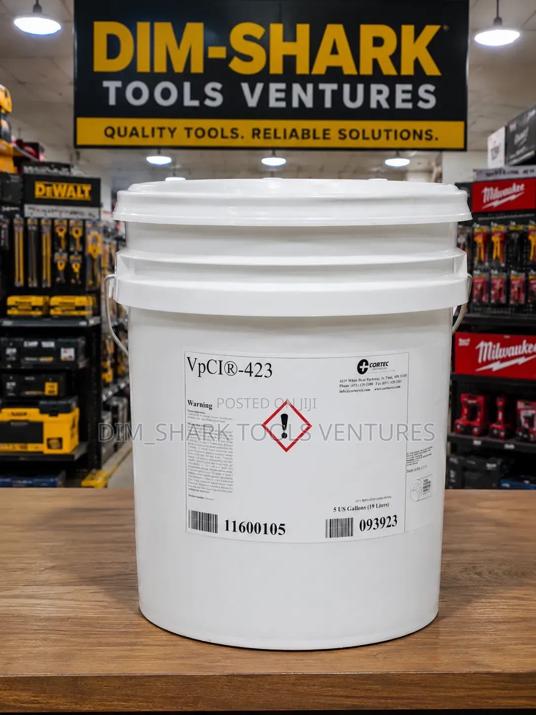 19L Cortec VpCI-423,it Remove Rust and Tarnish From Metals