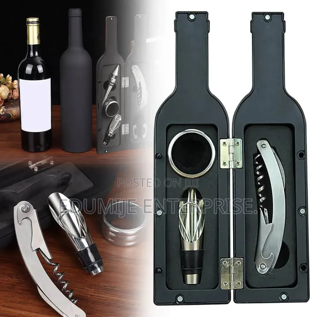 3 in 1 Bottle Shape Wine Opener