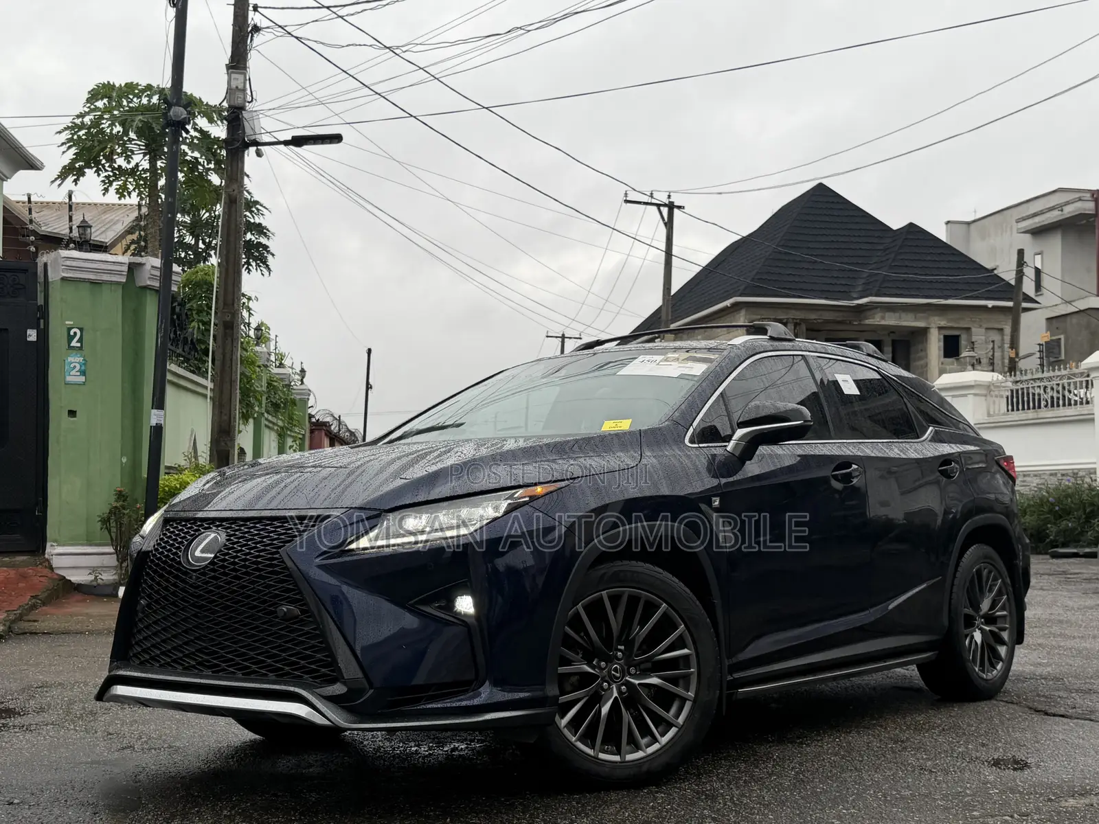 Lexus RX 350 F Sport AWD 2016 Blue