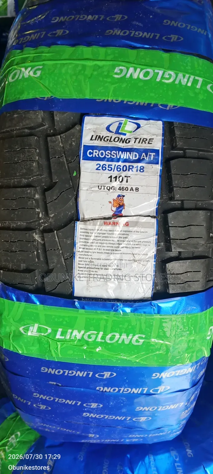 265/60r18 Linglong Tyre