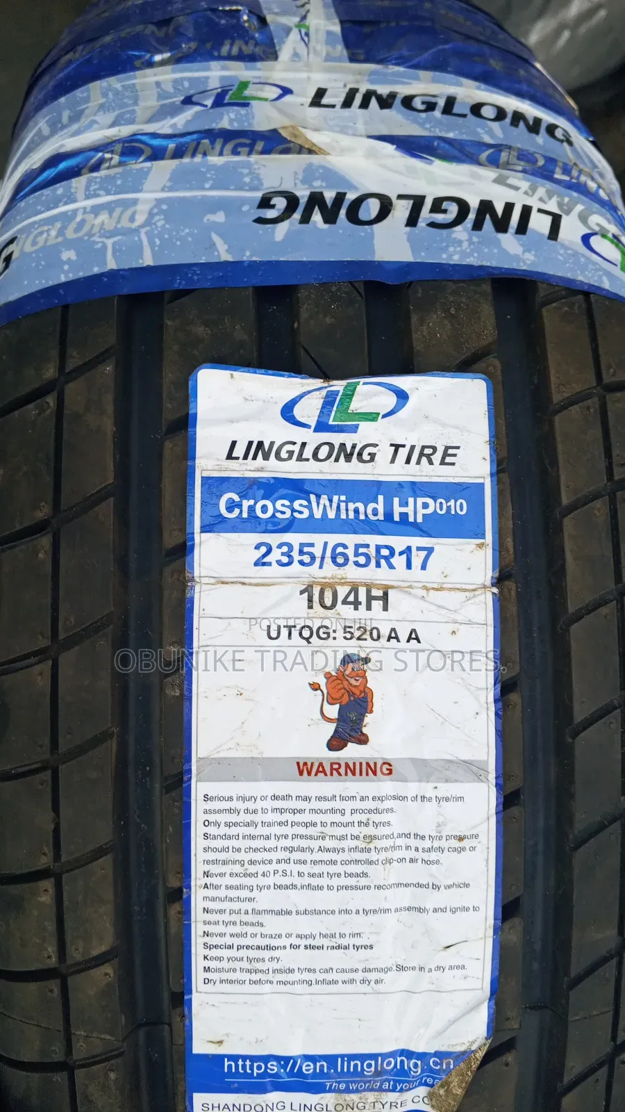 235/65r17 Linglong Tyre