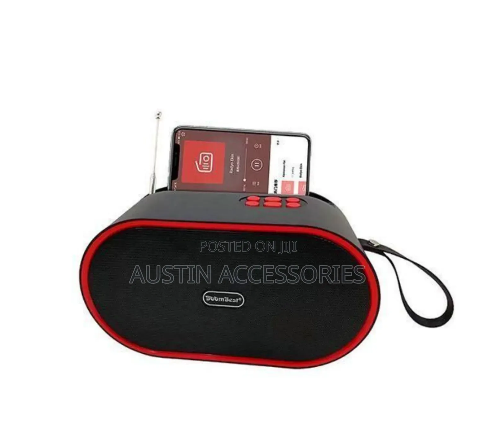 Boombest LN-1028ANT Portable Wireless Bluetooth Speaker and Radio.