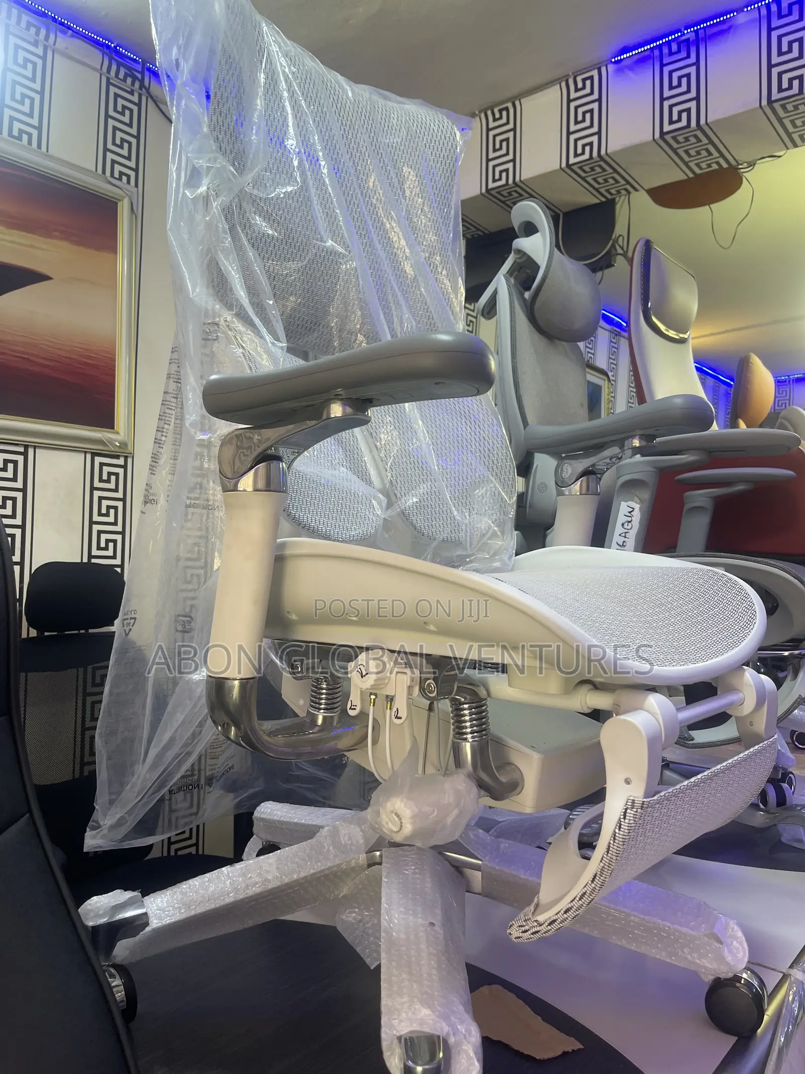 Executive Office Chair Reclined