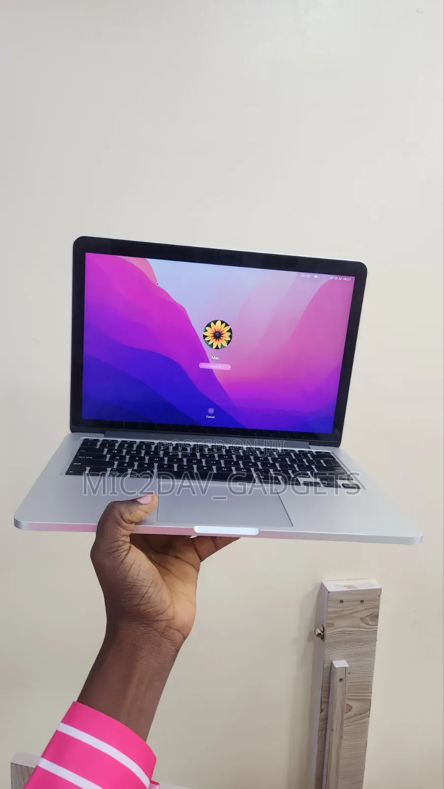 Laptop Apple MacBook Pro 2015 16GB Intel Core i7 SSD 512GB