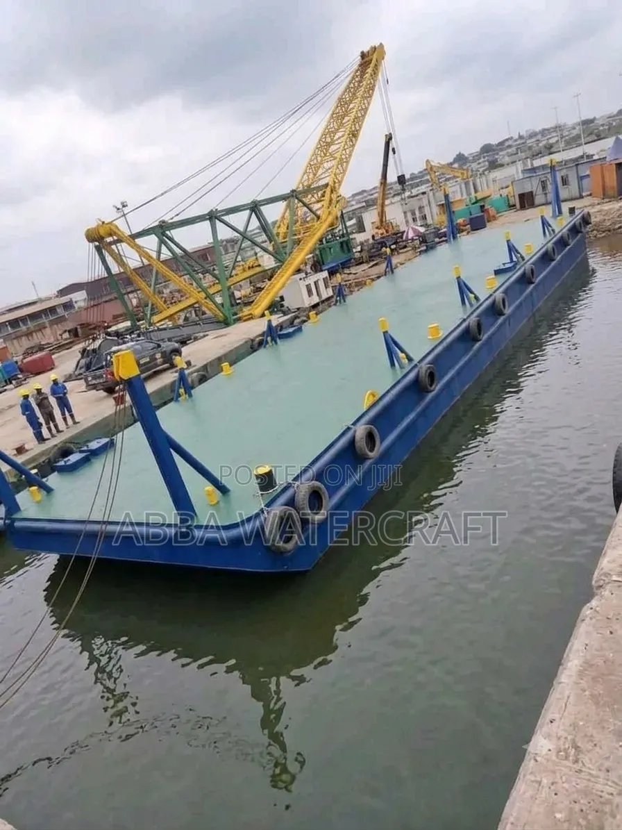 800T Ramp Barge Available for Sale