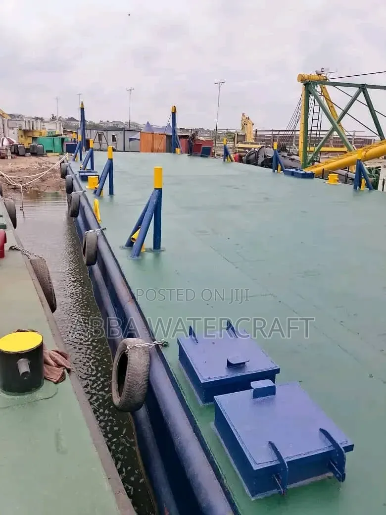800T Ramp Barge Available for Sale