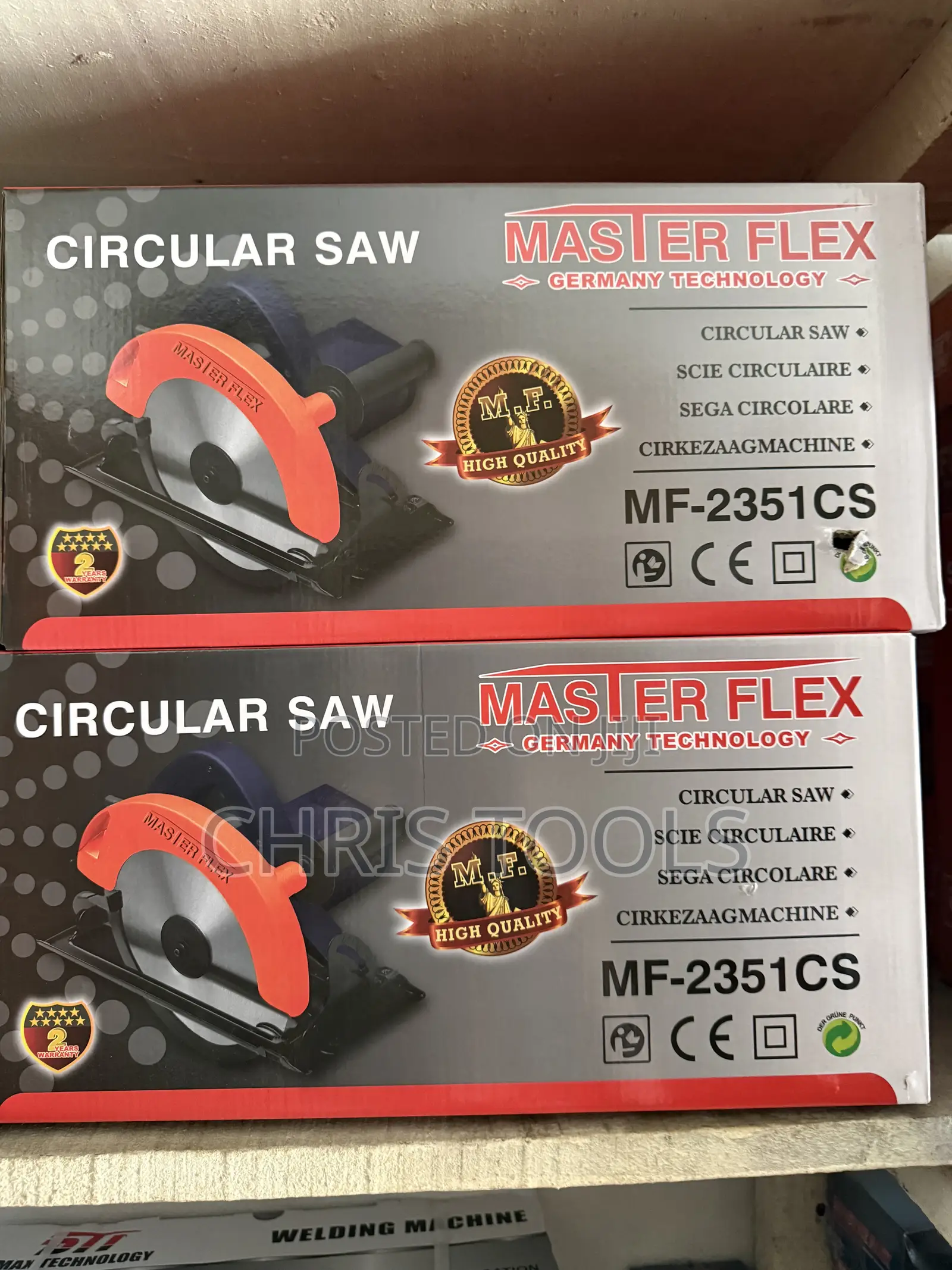 Master Flex Circular Saw Machine 9”
