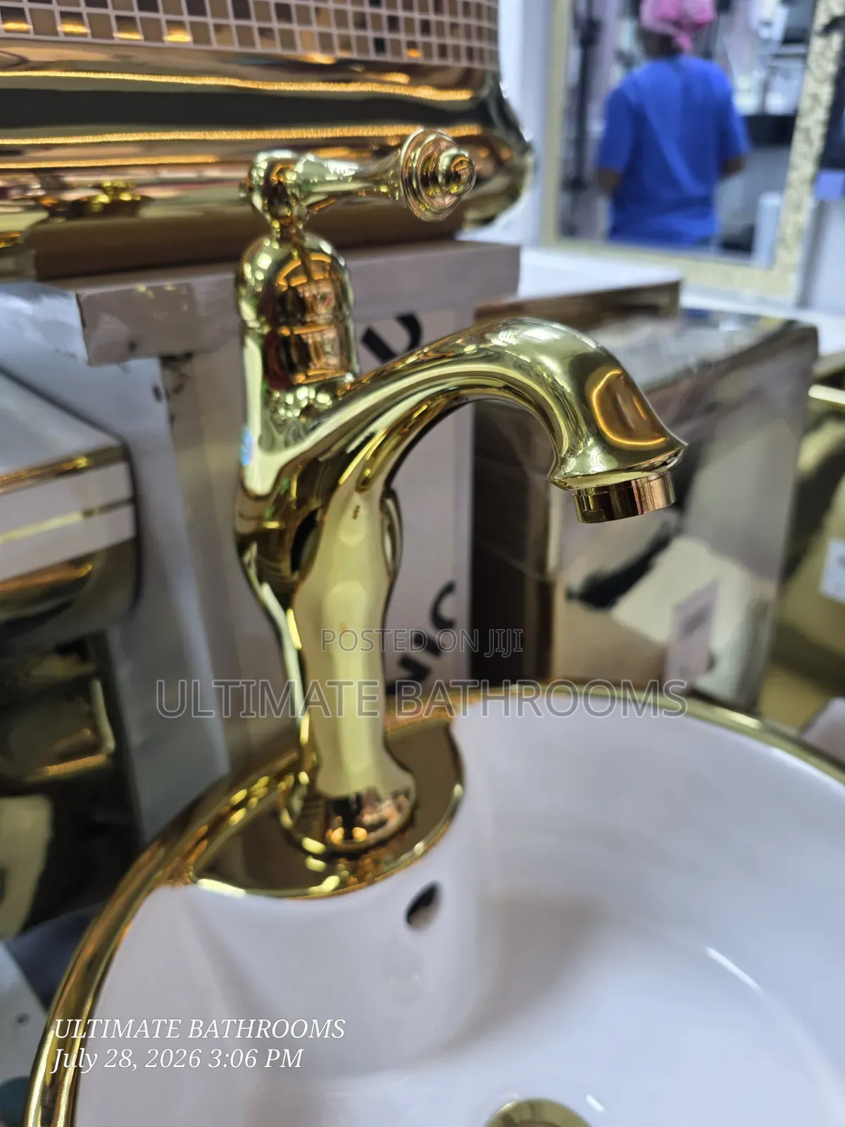 M.maat High Quality Gold Basin Mixer Faucet