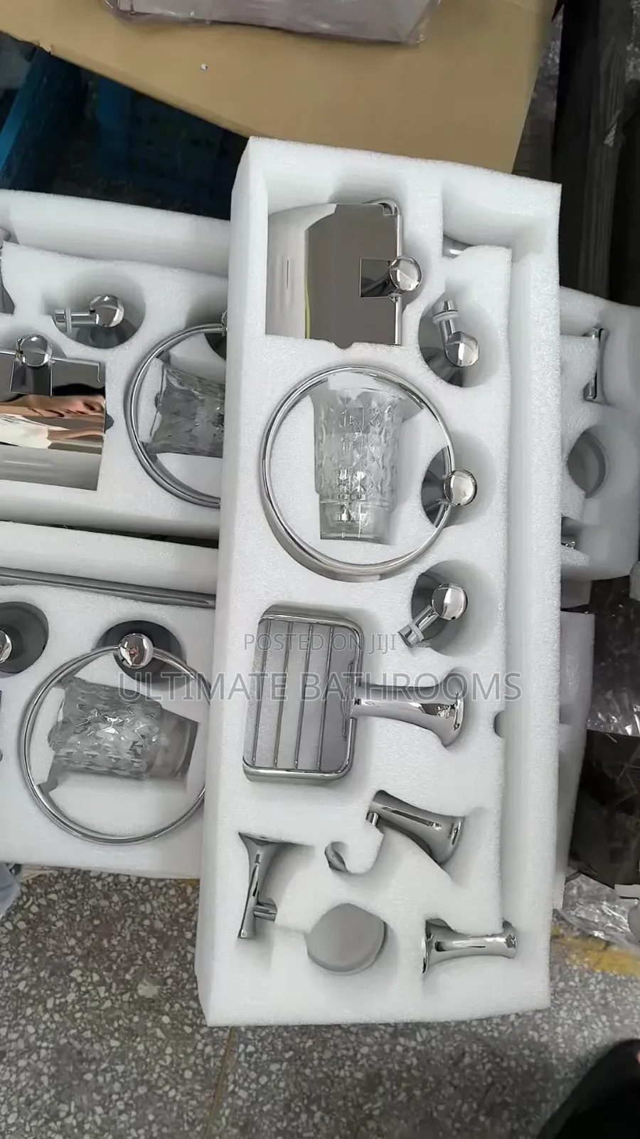 High Quality Chrome Bathroom Accessories