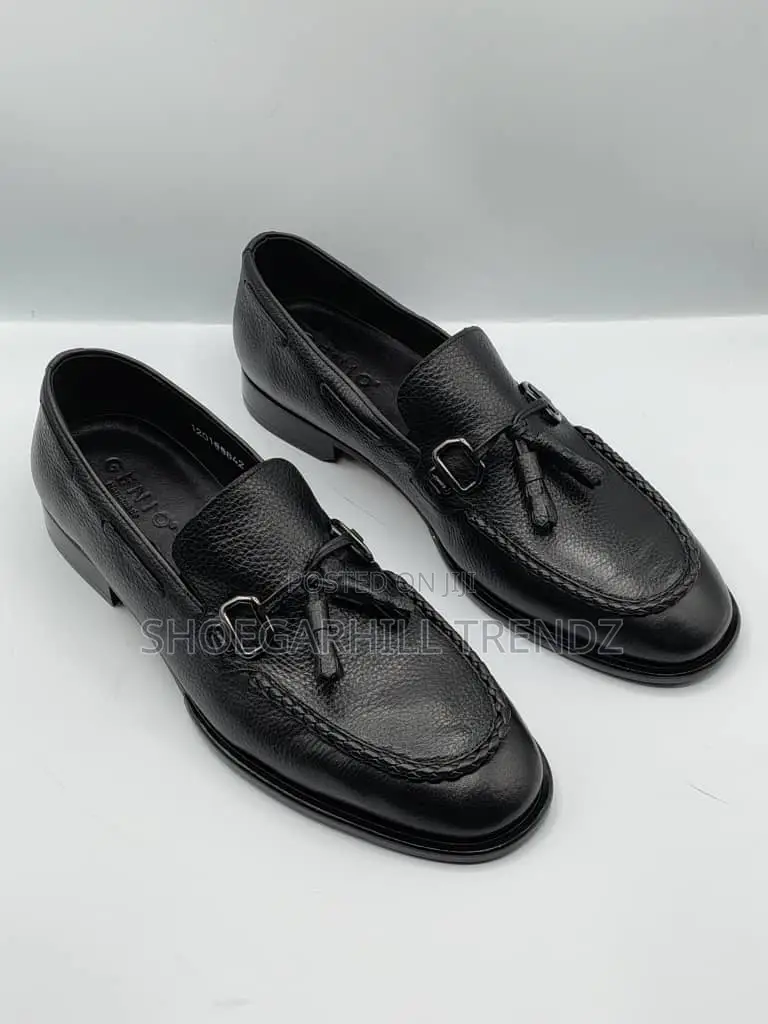 Genio Tassel Leather Men's Shoes | Classic Sophistication