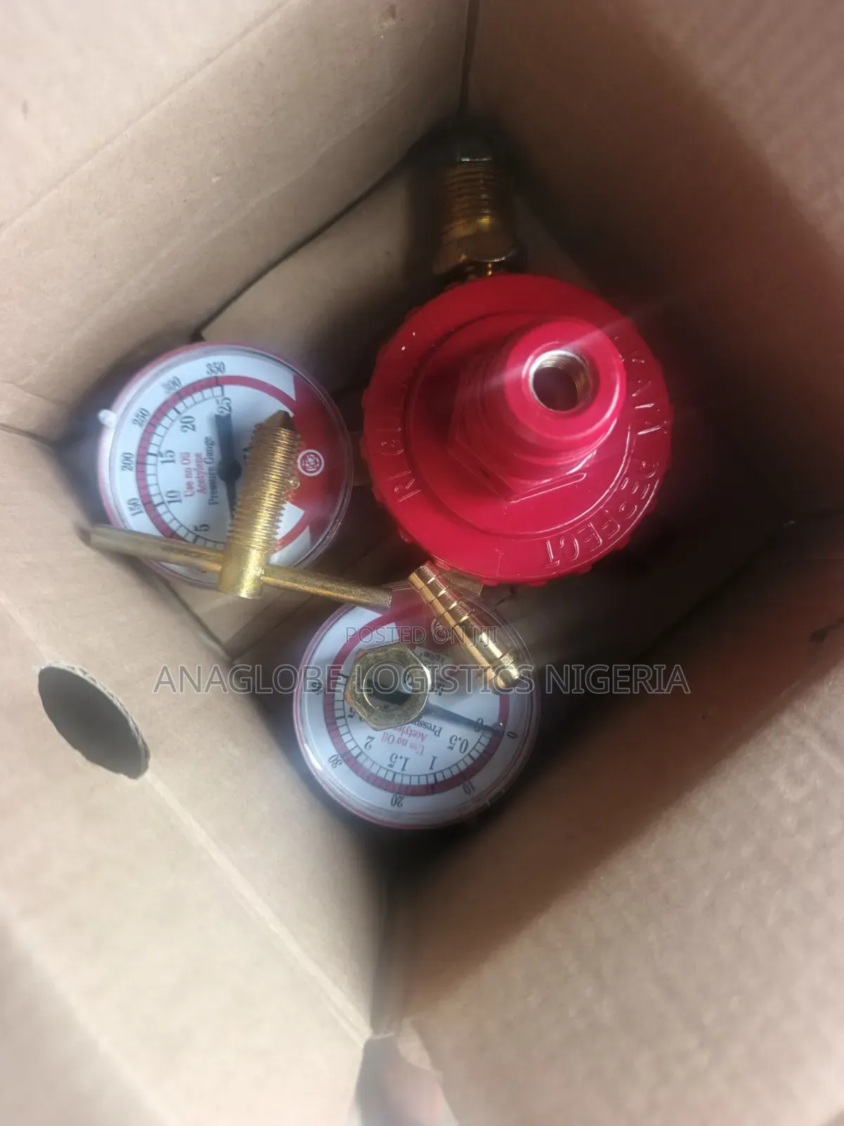 Has Pressure Regulator // Acetylene Gauge