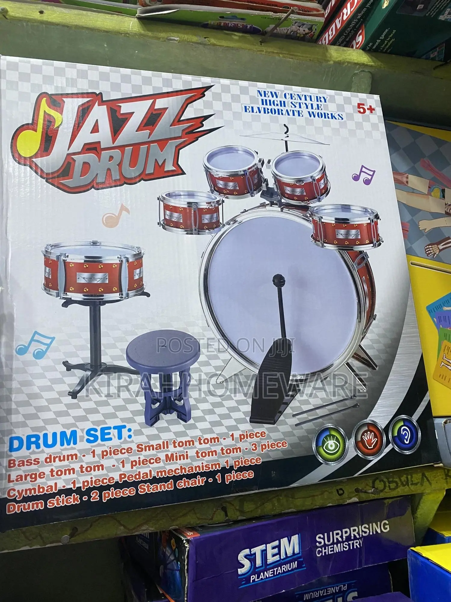Kids Jazz Drum Set