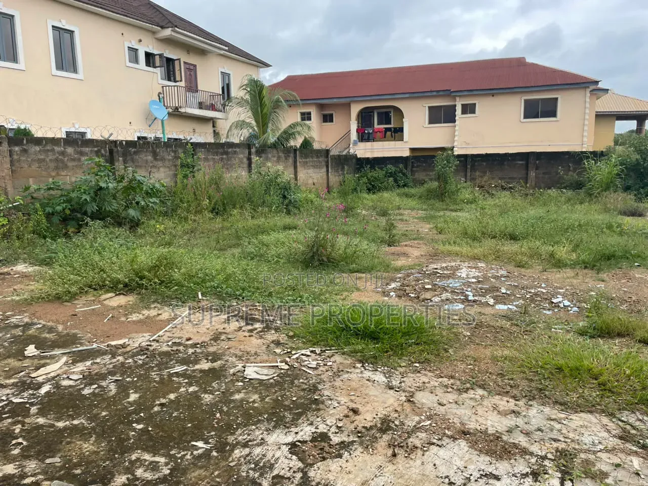 540sqms Land With Fence and Gate in Akobo Ibadan
