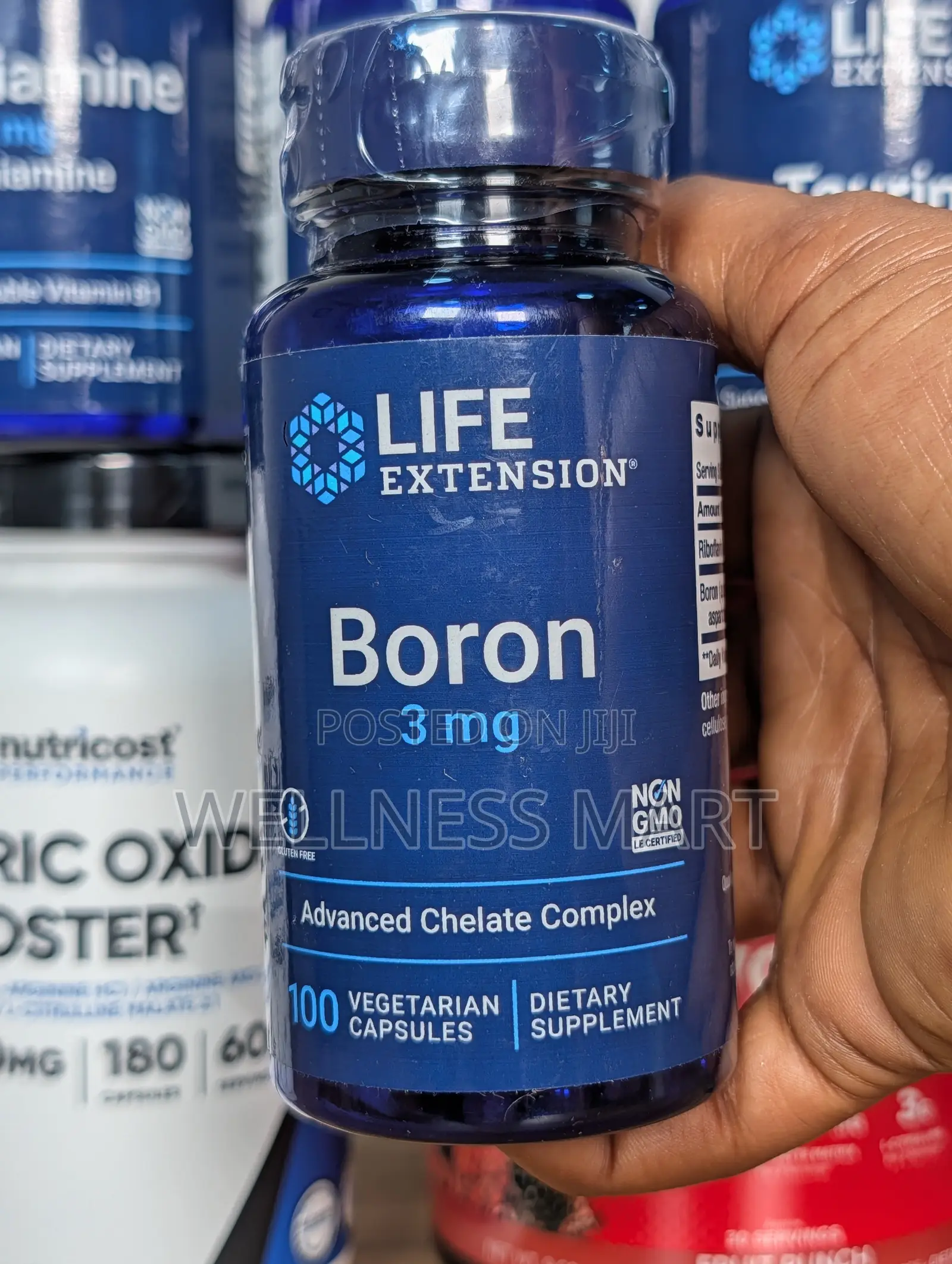 Life Extension Boron 3mg + B2 | Bone Hormone | 100 Caps