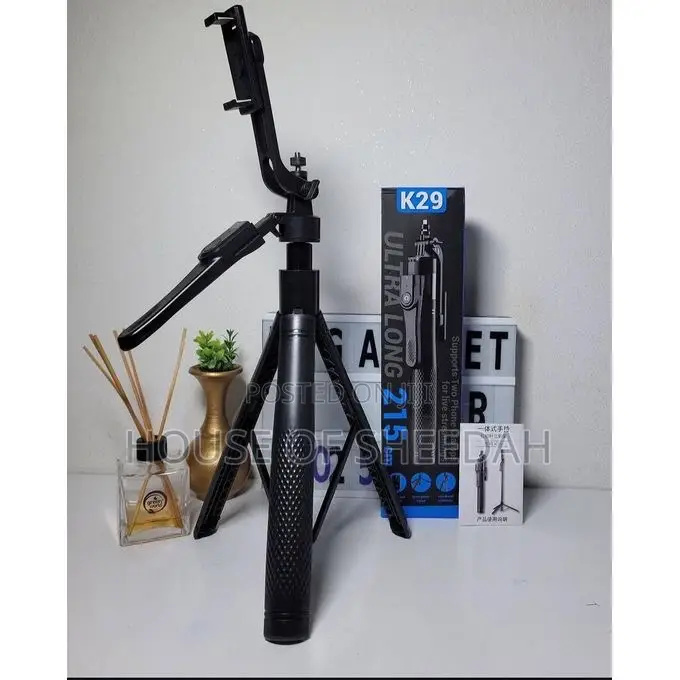  Ultra Long 215cm Selfie Stick Tripod Stabilizer