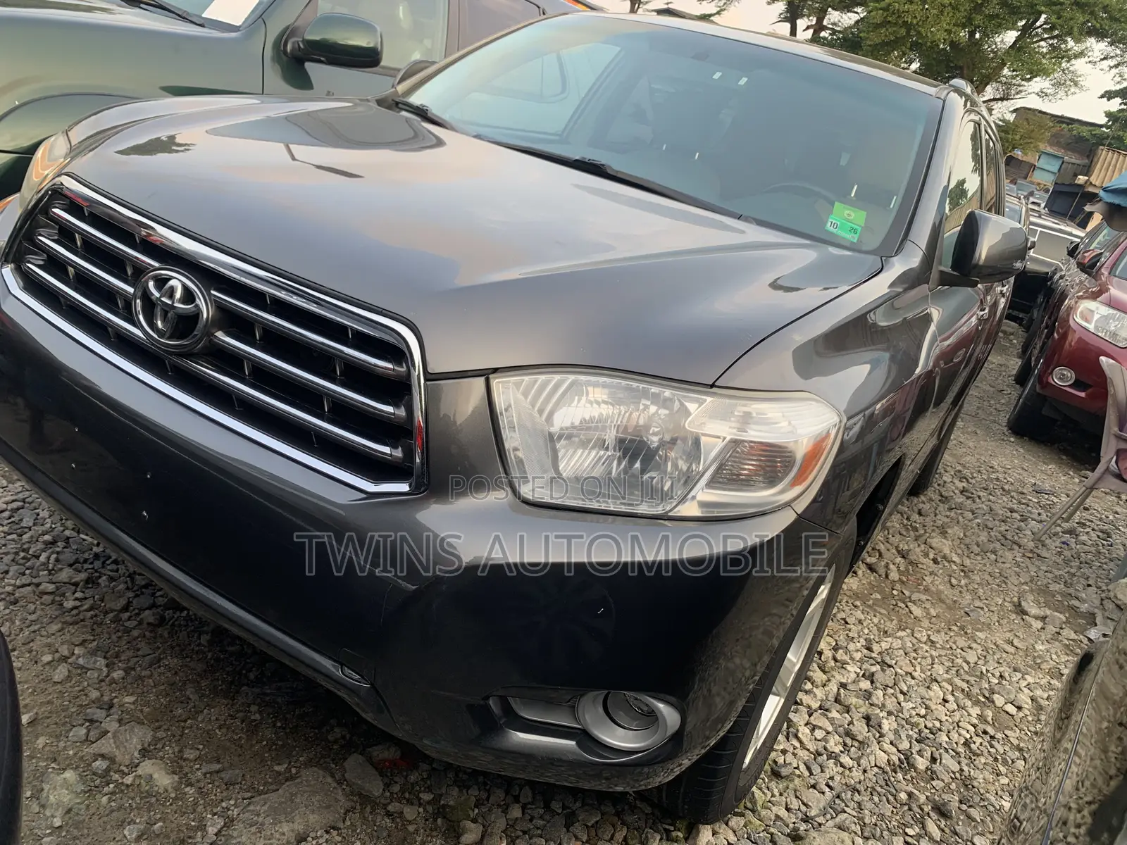 Toyota Highlander Limited 2010 Gray
