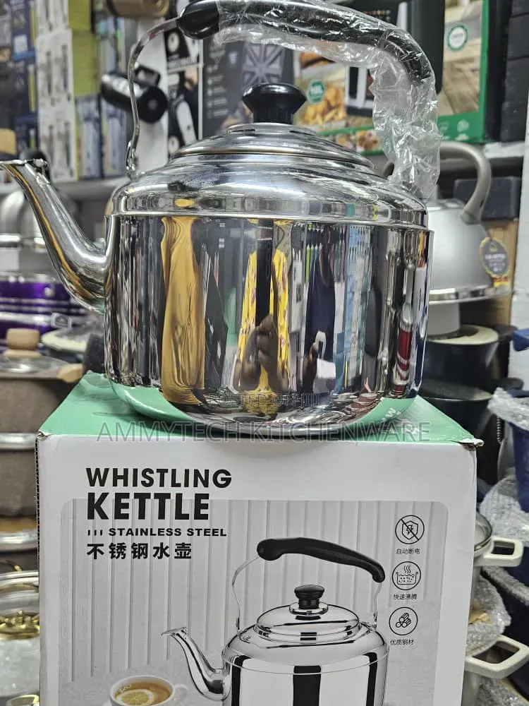 4.5l Pure Stainless Steel Whistling Kettle