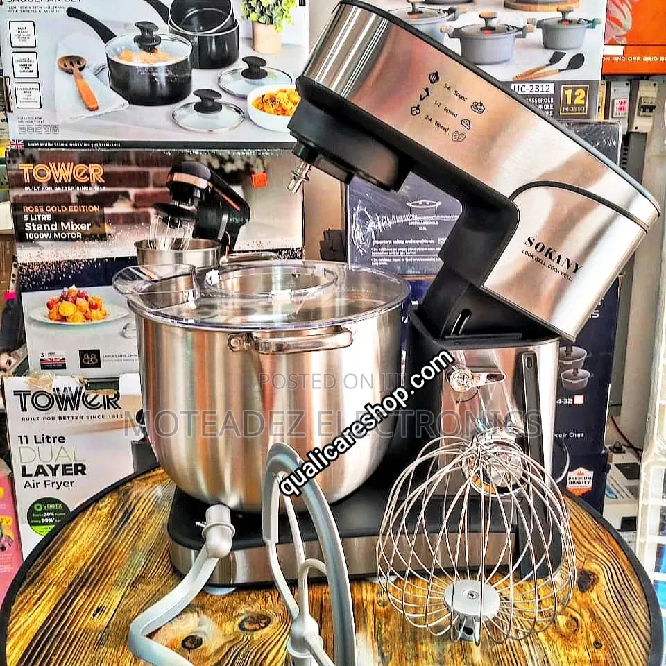 Sokany 18L 3300w Copper Coil Heavy Duty Commercial Stand Cake Mixer