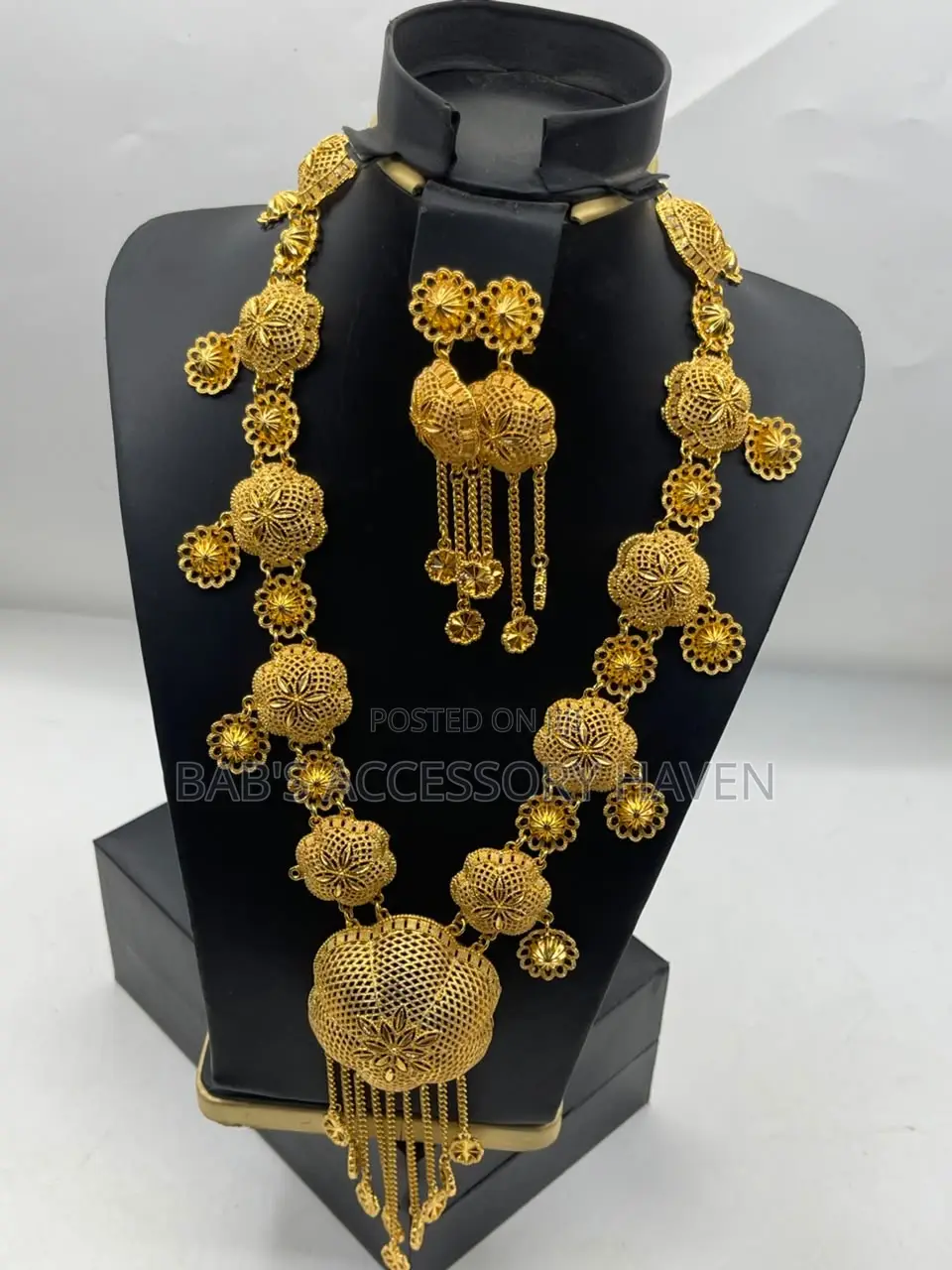 Saudi Gold Plated Set