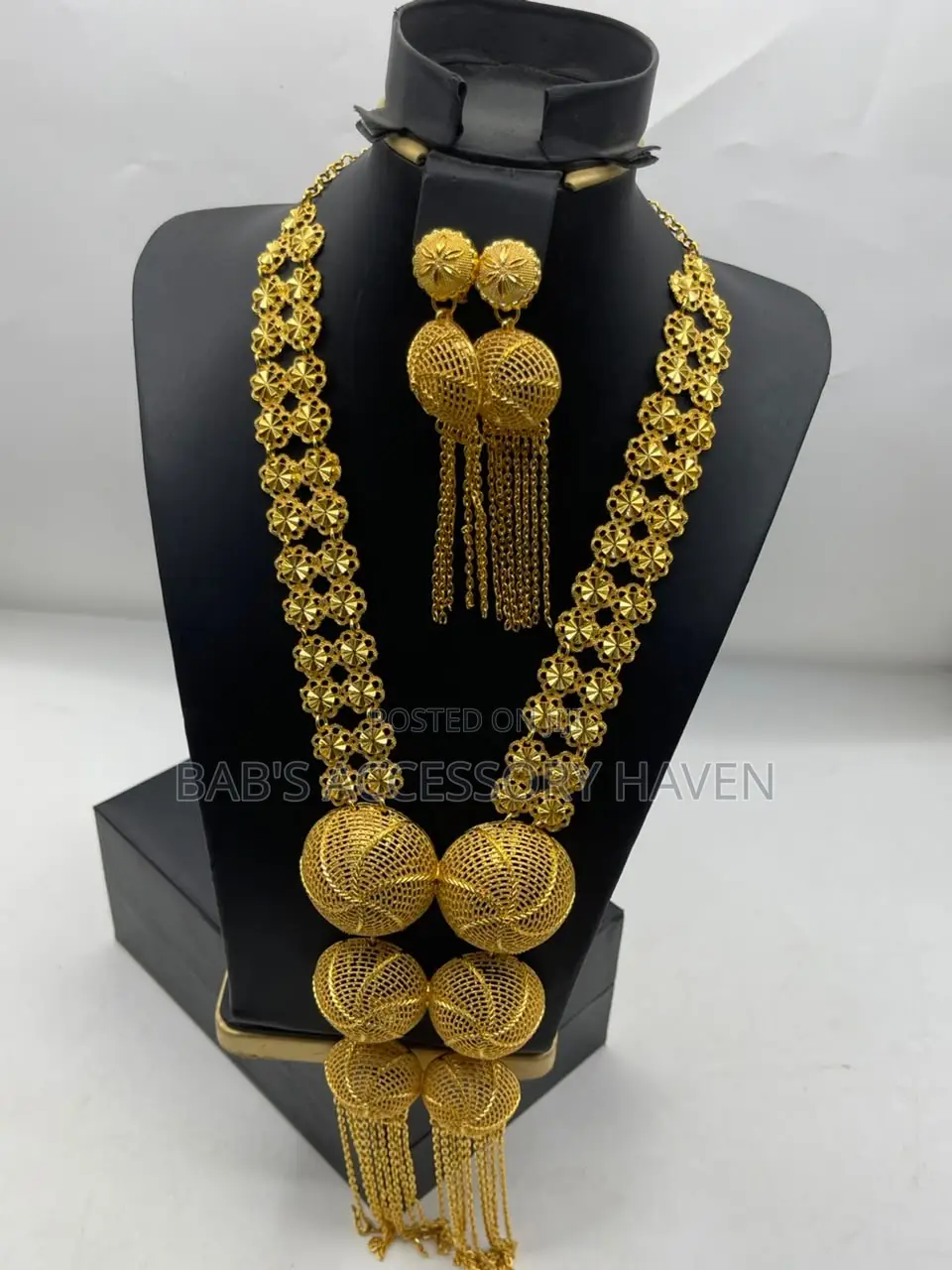 Saudi Gold Plated Set