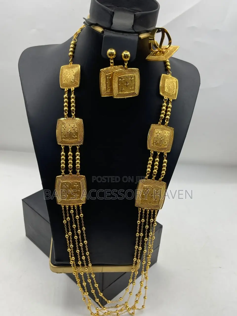 Saudi Gold Plated Set