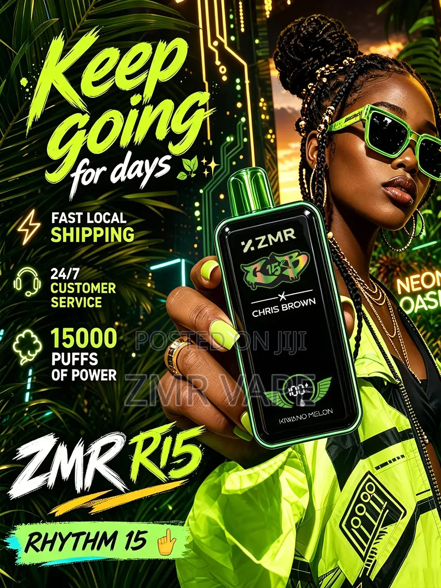 ZMR 15000puffs Adjustable Airflow Smart Battery Display Vape