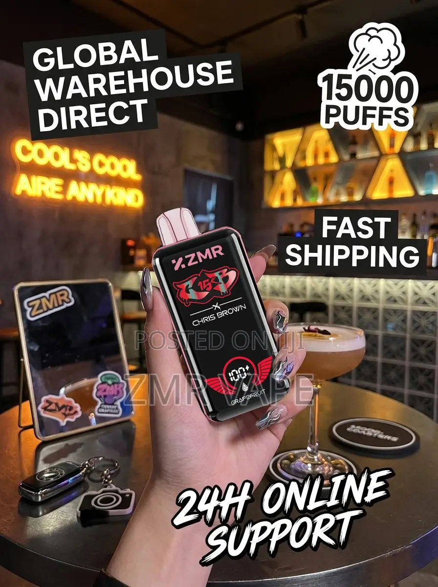 ZMR 15000puffs Mango Royale Chargable E-Cigarette Smart Battery 