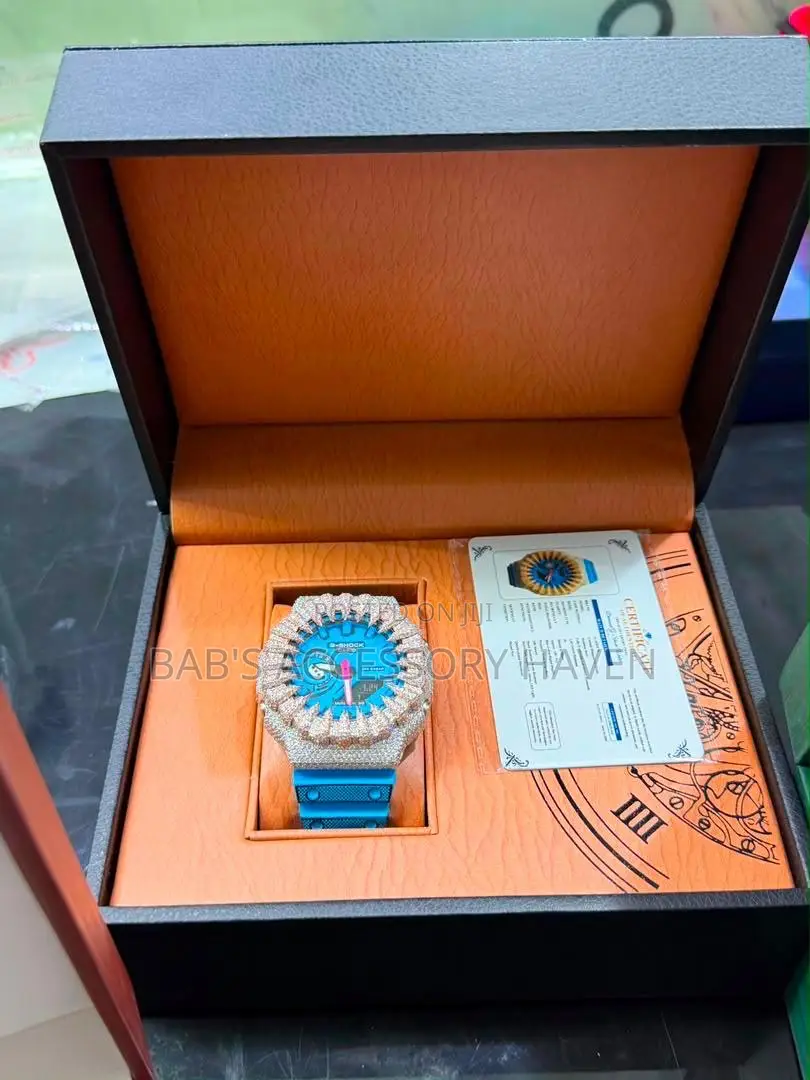 Luxury G Shock Moissanite
