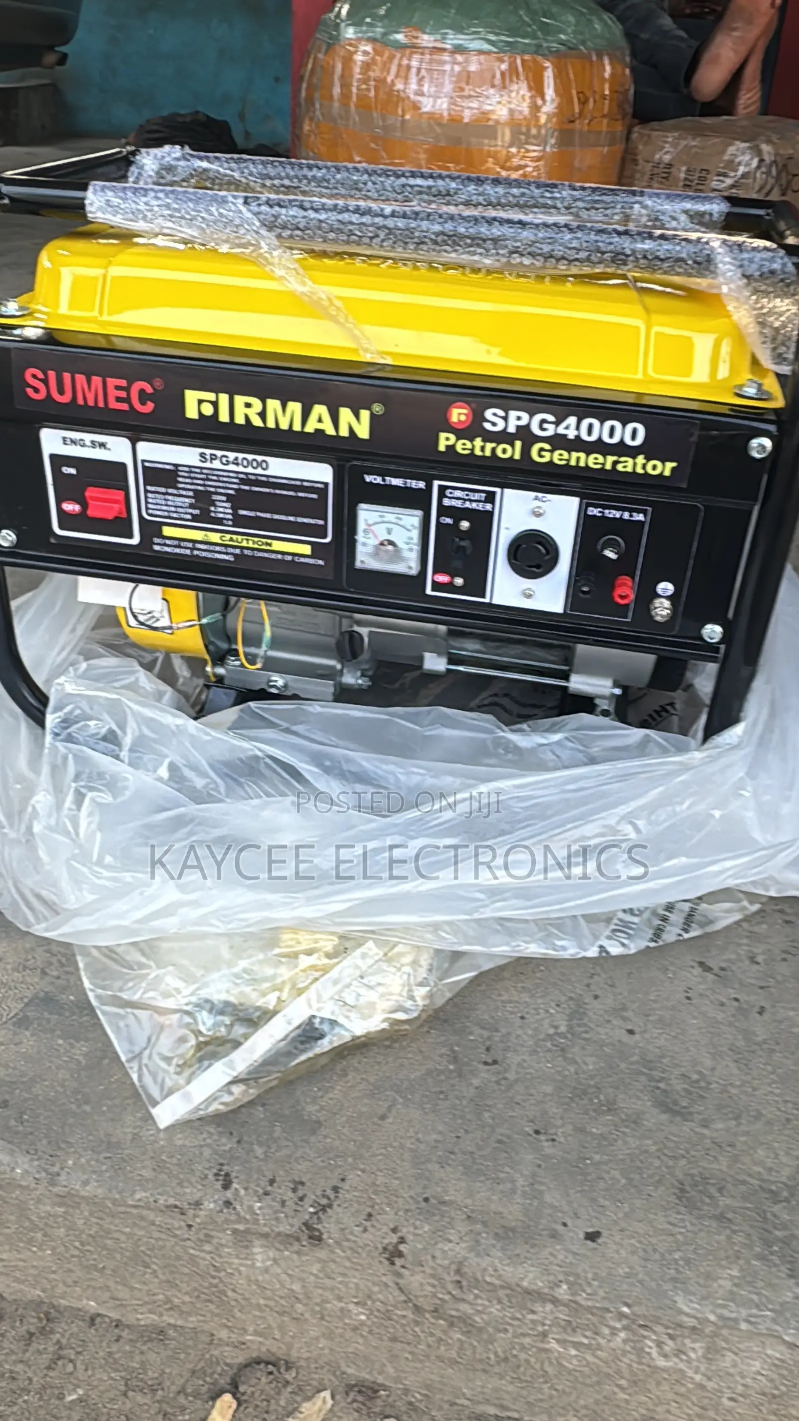 4.5kva Firman Petorl Generator 100%Copper Wire