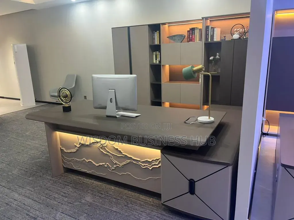 CEO Desk With LED for Executive Offices
