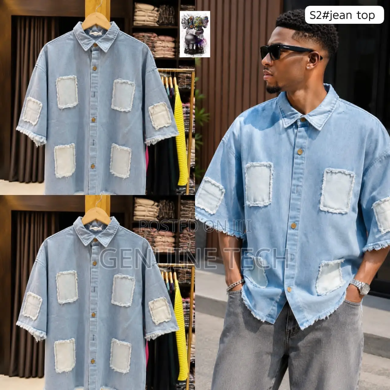 *High Quality Cortierz Jean Top*