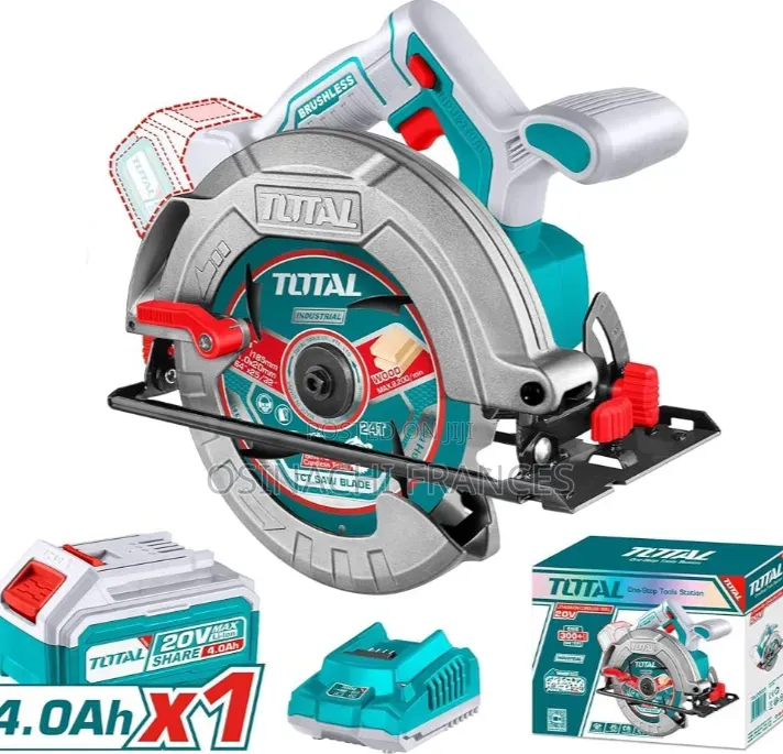 Total Cordless Circular Saw Machine 20v Battery