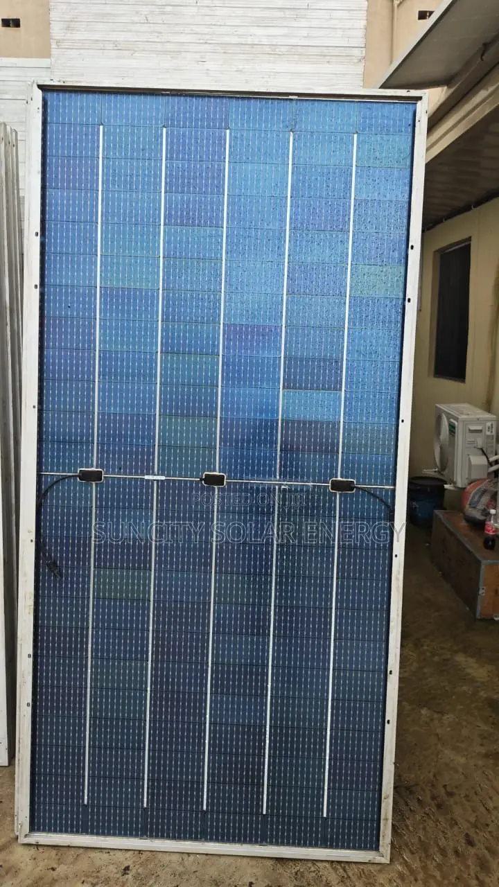 645w Grade (A) AJ SOLAR Bifacial Solar Panels