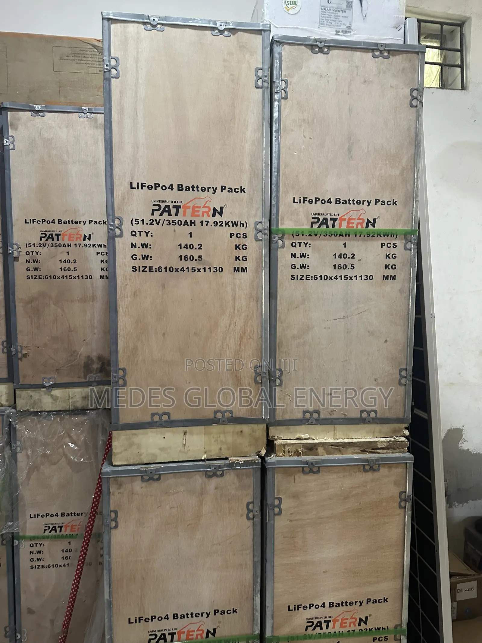 17.92kwh 51.2v Pattern Lithium Ion Battery “
