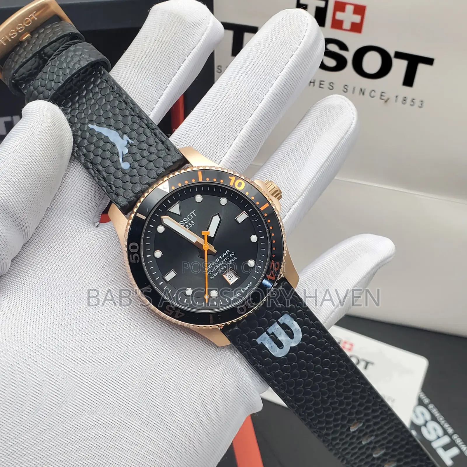 High Quality Tissot Leather Automatic Watch