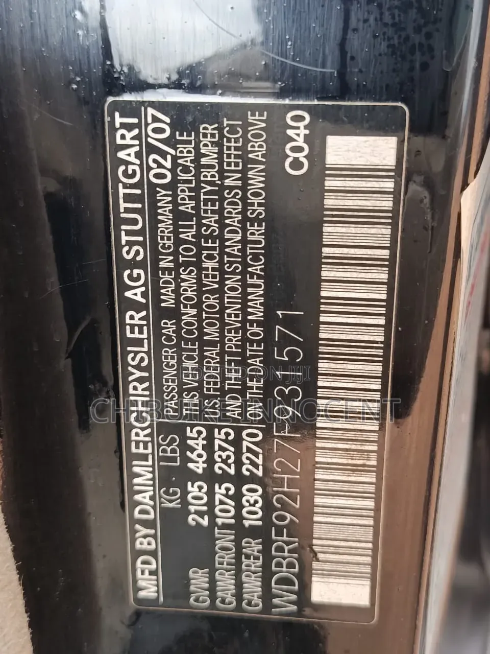 Mercedes-Benz C280 2007