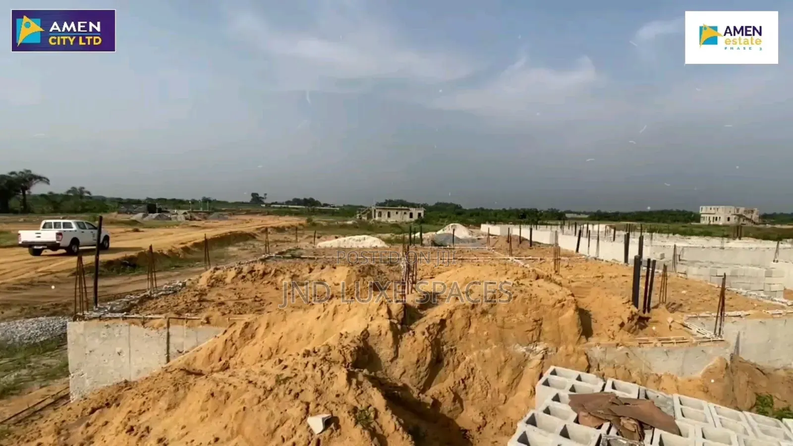 Carcass on 500sqm of Land Available at Amen Estate Phase 3