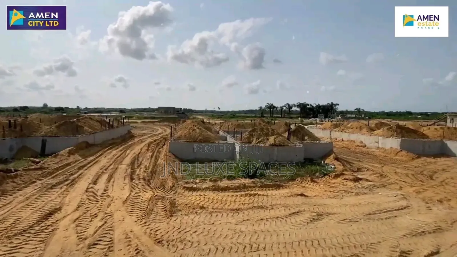 Carcass on 500sqm of Land Available at Amen Estate Phase 3