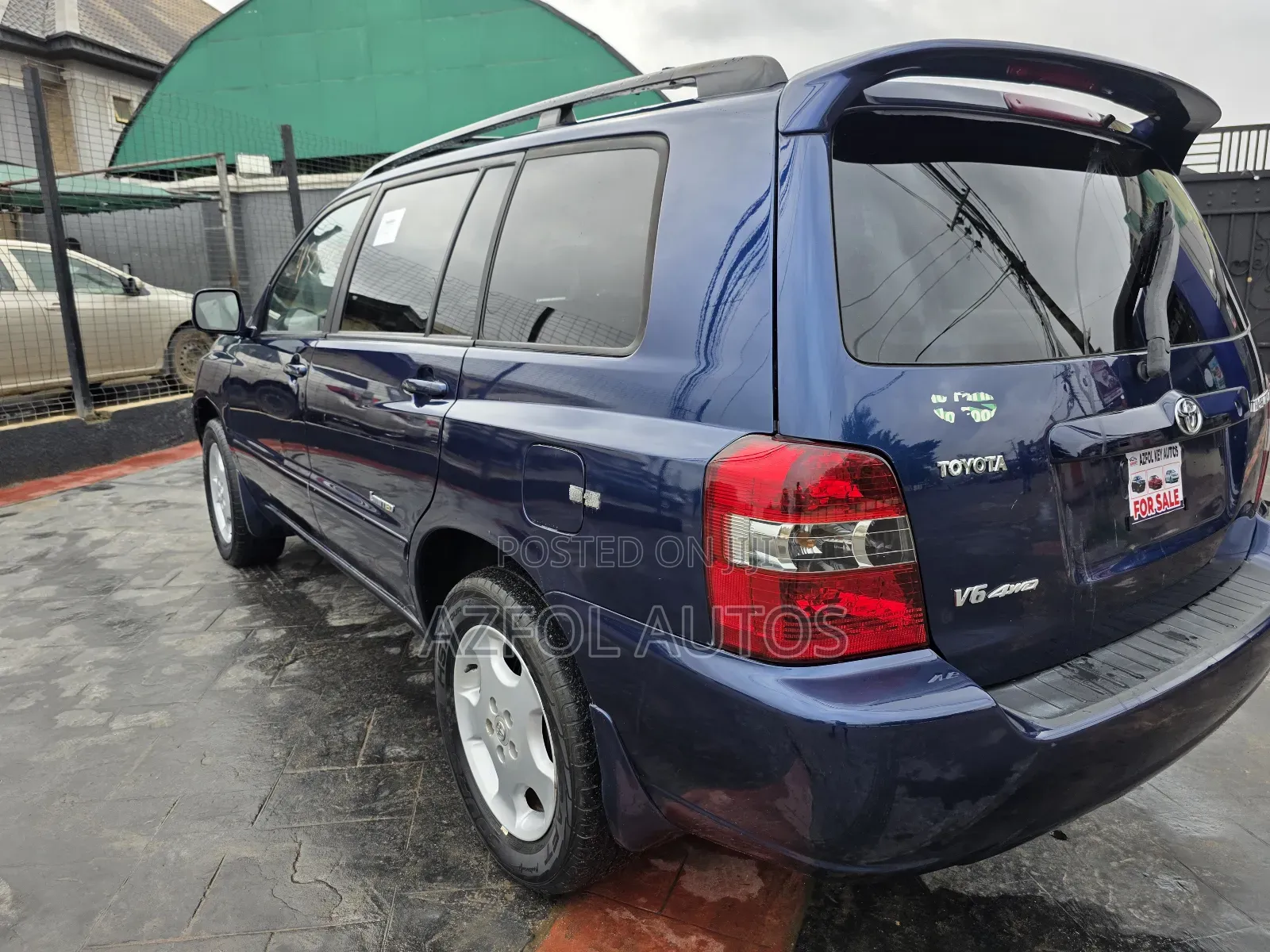 Toyota Highlander Limited V6 4x4 2007 Blue