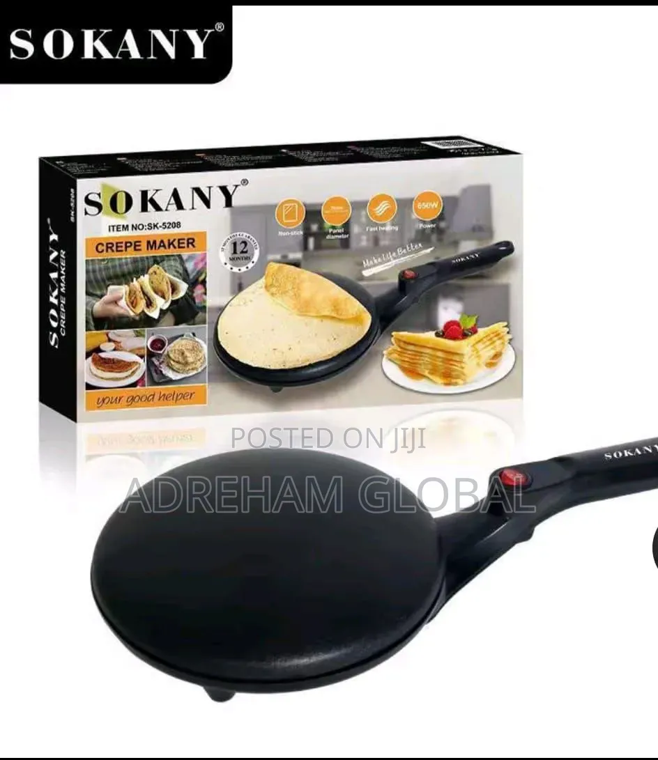 Sokany Crepe Maker, 650w