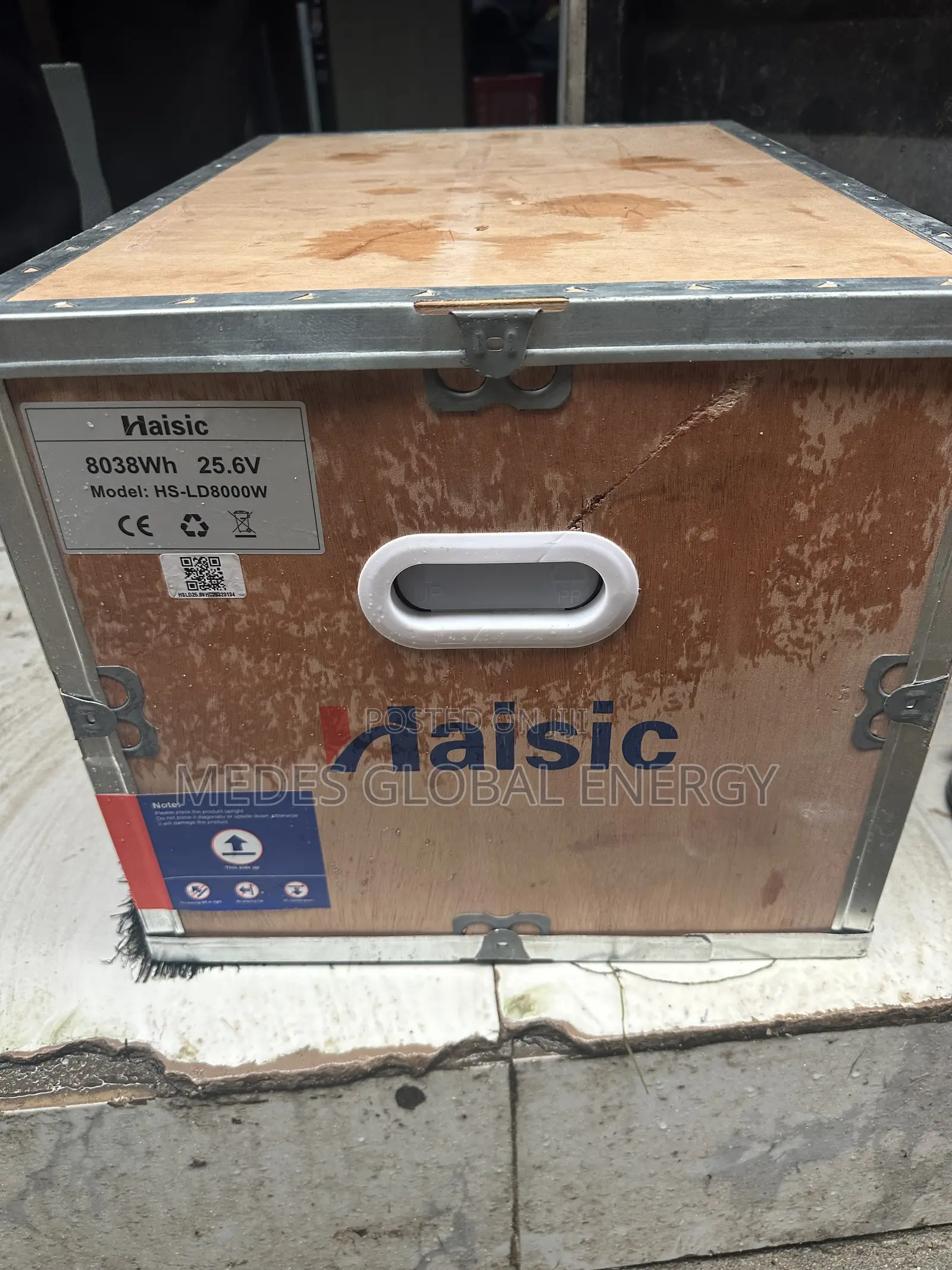 8kwh 24v Haisic Lithium Ion Battery!!