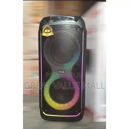 EXLG 10000W Deep Bass Sound Rechargeable Party Box Speaker With Mic